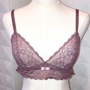 BLUSH TRIUMPH LACE BRALETTE BRA